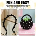 thumbnail image 4 of 100 Pcs Black Pipe Cleaners 12 Inch, Thick Chenille Stems for Crafts, Fuzzy Craft Sticks for DIY Flowers, Craft Supplies, 4 of 7