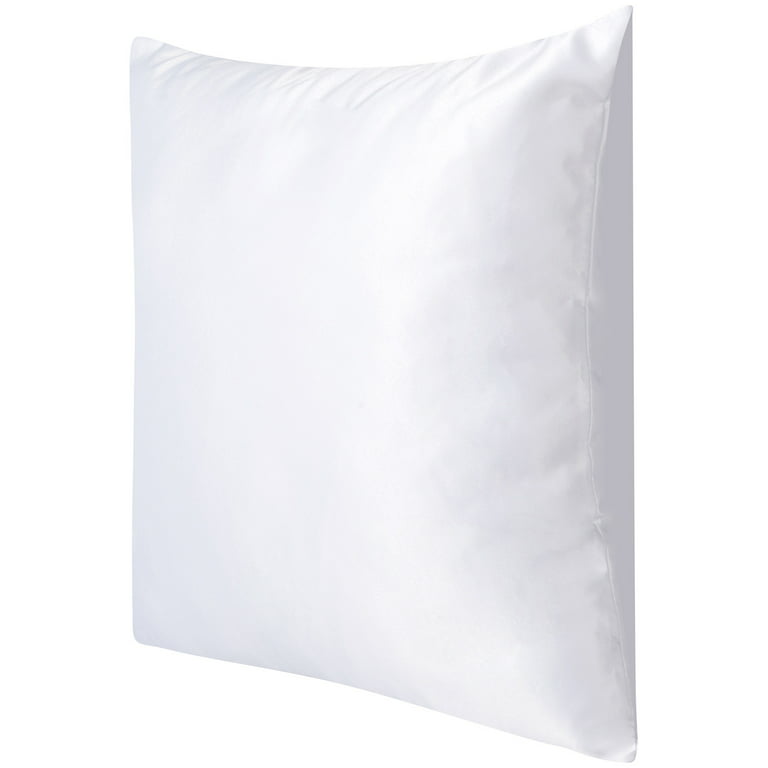 CALCA 10pcs Sublimation Plain White Pillow Case Blanks Throw Pillow Covers  Cushion Cover with Zipper for Sofa Couch Chair Bed 