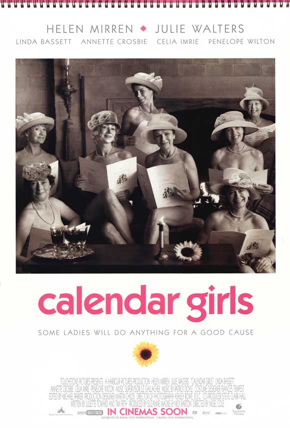 Calendar Girls movie POSTER (Style B) (11 quot x 17 quot ) (2003) Walmart com