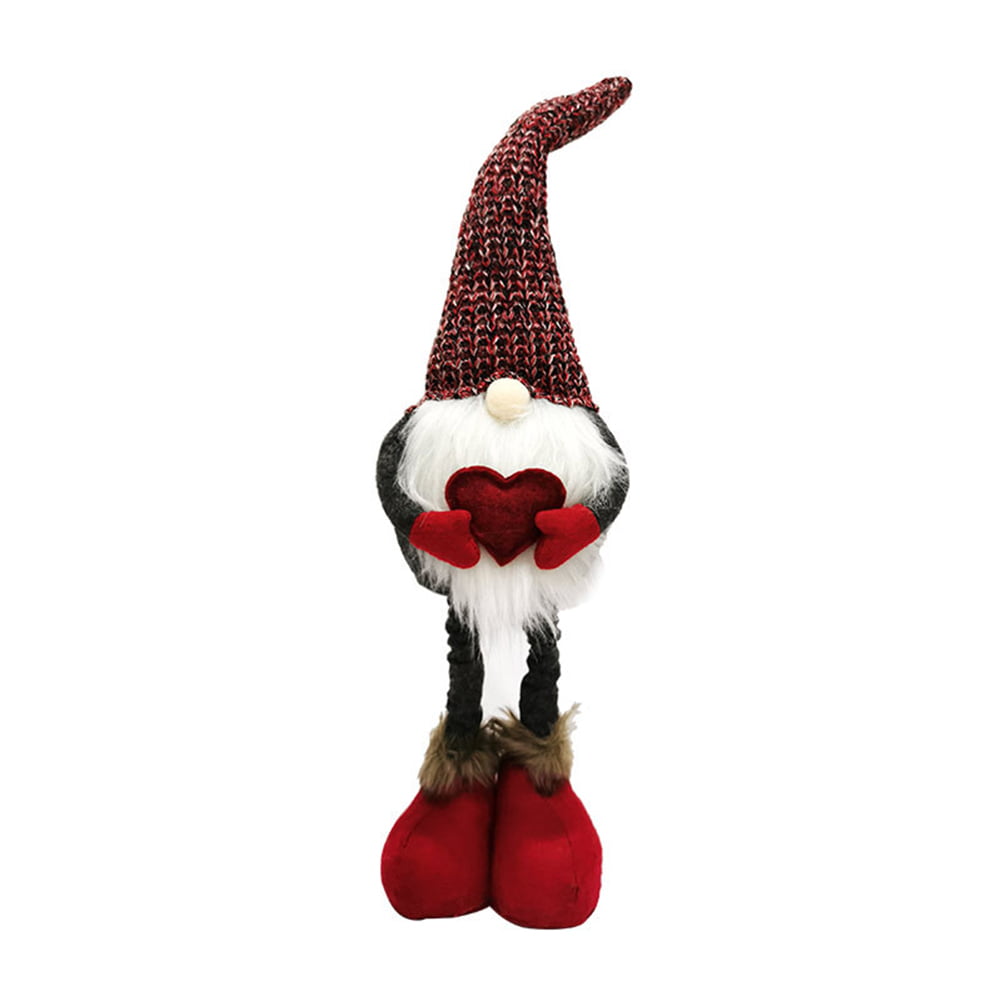 Merry Christmas Swedish Santa Gnome Plush Doll Ornament Elf Toys Decor Kids Gift 
