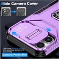 thumbnail image 2 of Funda para GANGXUN iPhone 12 Pro Max - Soporte metálico, Función magnética, Morado, 2 of 5