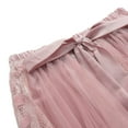 thumbnail image 4 of Weiqiqre Mini Skirt Tulle Midi Skirt Pleated Summer Floral Elastic Waist Tea-Length Layered Floral, 4 of 6