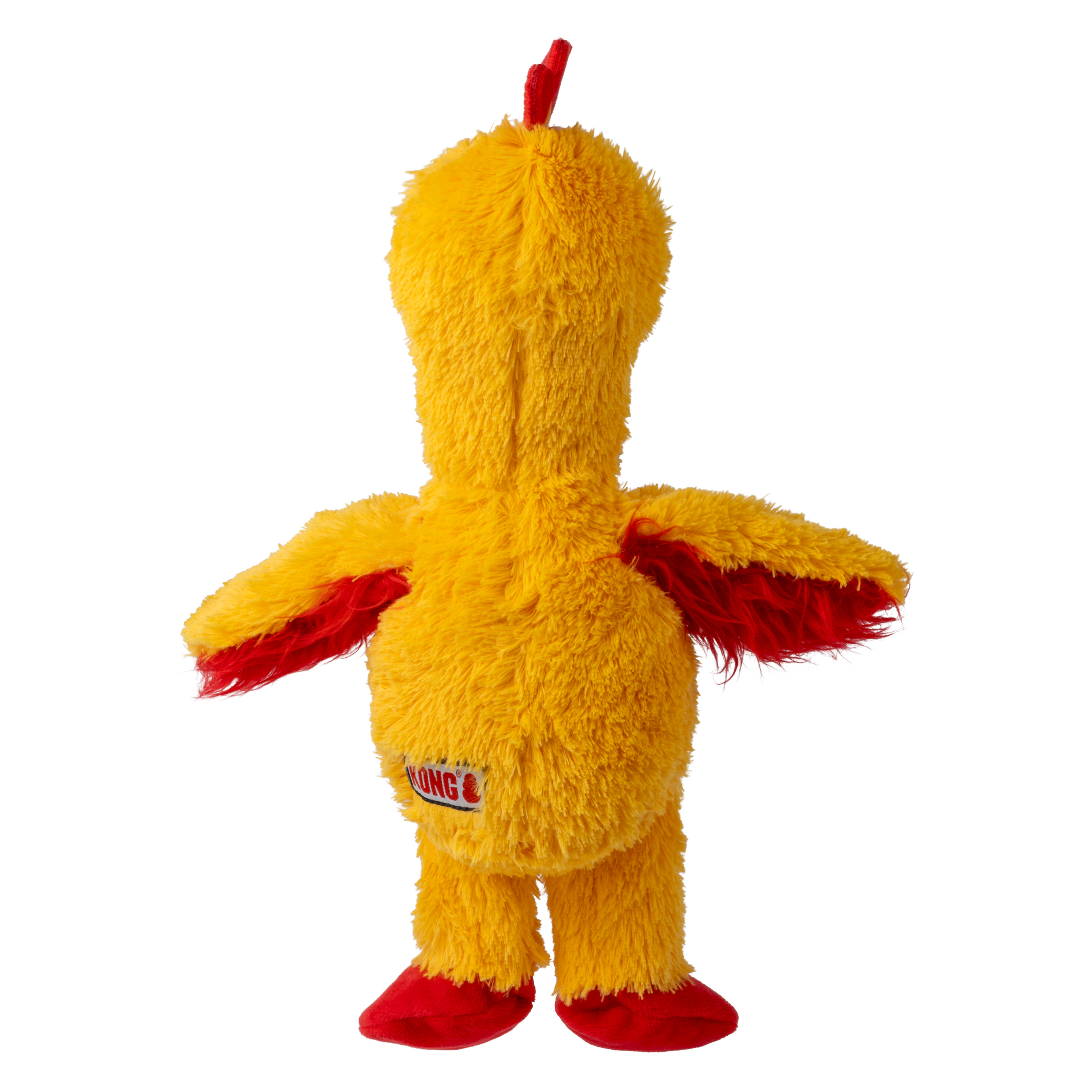 KONG® Knots, LocalFinds Chewable 1-Piece Knot Chicken with 2 Squeakers, M/L (1 Pack)
