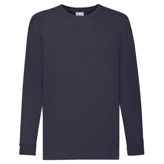 Fruit of the Loom Boys/Girls Value Long-Sleeved T-Shirt