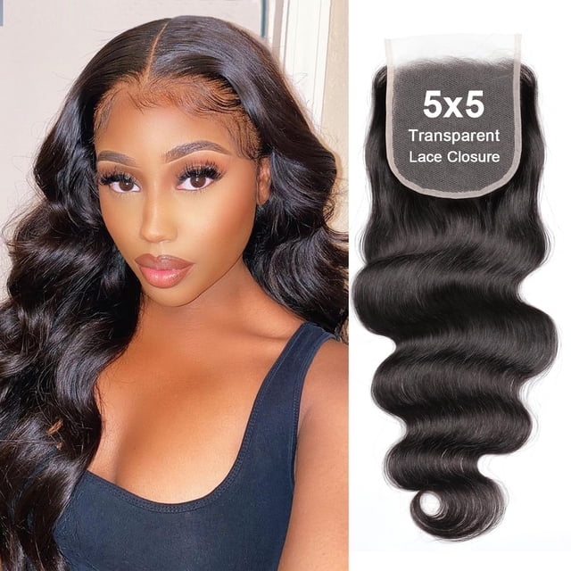 Cierre de encaje Hotlulana Transparent HD Body Wave 40 cm