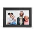 thumbnail image 1 of Carver Luxe par Aura Frames, cadre photo numérique HD Wi-Fi de 10,1 pouces avec stockage de photos illimité gratuit - Gravier, 1 of 6