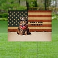 thumbnail image 2 of Freedom Paws Patriotic Maine Coon Vintage Memorial Day Yard Sign Cat Lover Kitten Owner Gifts Outdoor Home Lawn Garden Porch Decor - 12006, 2 of 5