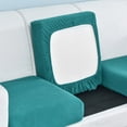thumbnail image 3 of Funda de sofá elástica gruesa de color sólido, protector de sala de estar, funda de sofá para niños, funda de asiento, cojín lavable y extraíble, 1 unidad, 3 of 5
