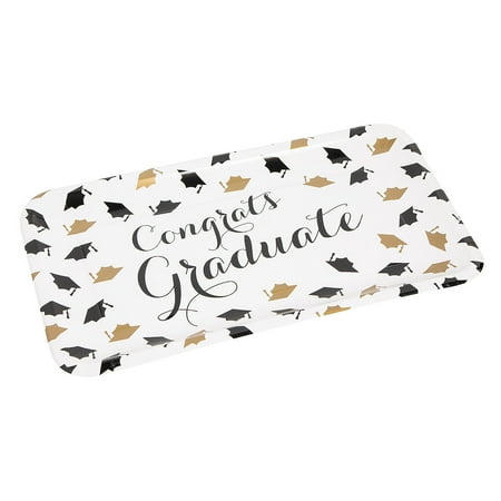 

Fun Express Graduation Party Congrats Graduate Paper Serving Trays - 3 Pc.