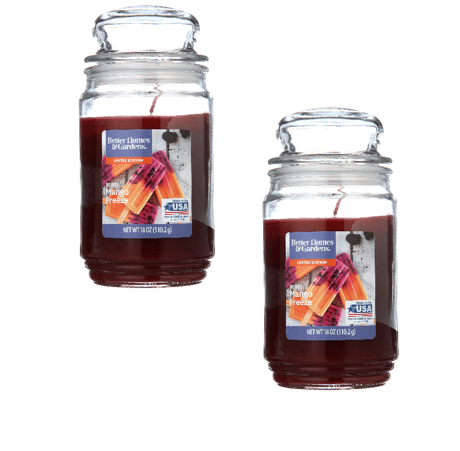 better homes and gardens lime and eucalyptus candle