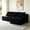 Black, variant on 96" Cloud Sectional Couch with L-Shape Chaise, Modern Modular Sofa with Cup Holder, No Assembly for Living Room Bedroom, Grey