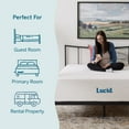 thumbnail image 4 of Lucid Bliss Full Tight Top 14" Medium Plush Memory Foam Mattress with Gel Infusion and Ventilation, 4 of 14