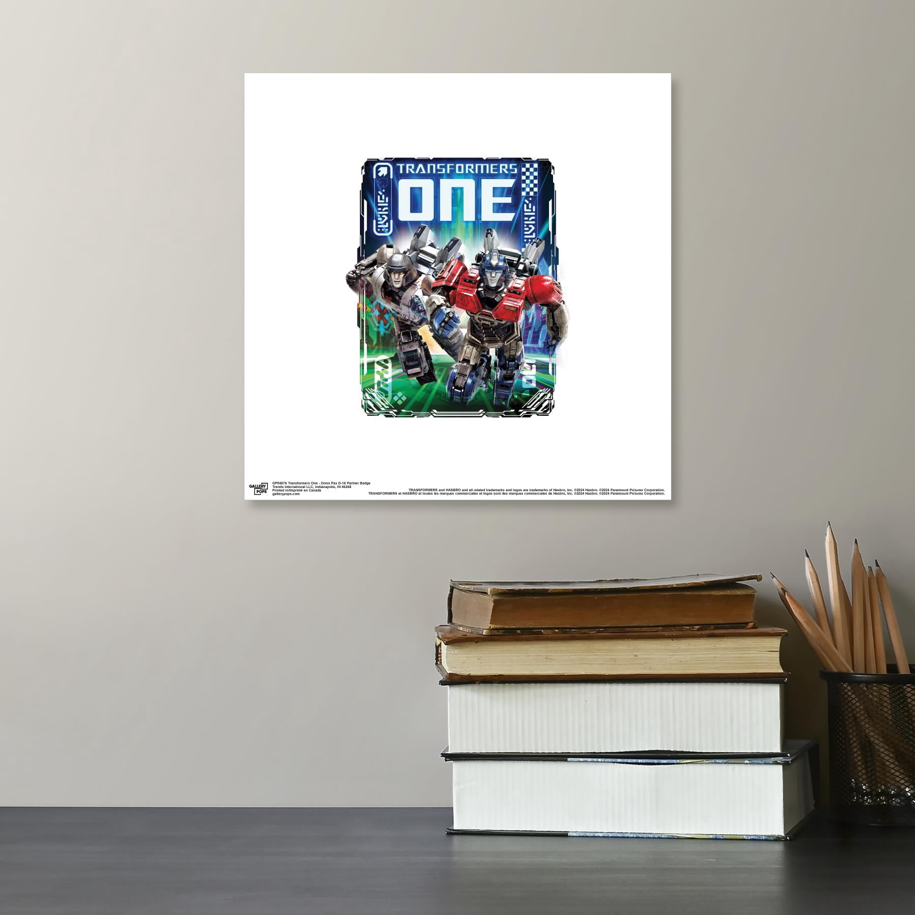 TRANSFORMERS ONE カード 22枚セット Gallery Pops Transformers One - Orion Pax D-16 Partner Badge Wall