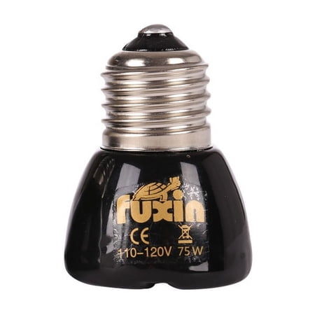 Ceramic Heat Emitter, Reptile Heat Bulbs, Ceramic Heat Lamp for Reptiles, Amphibian, Chicken, Dog, Cat 75W