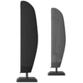 thumbnail image 1 of Outsunny Outdoor Offset Umbrella Cover for 10-13ft Umbrella, Black, 1 of 10