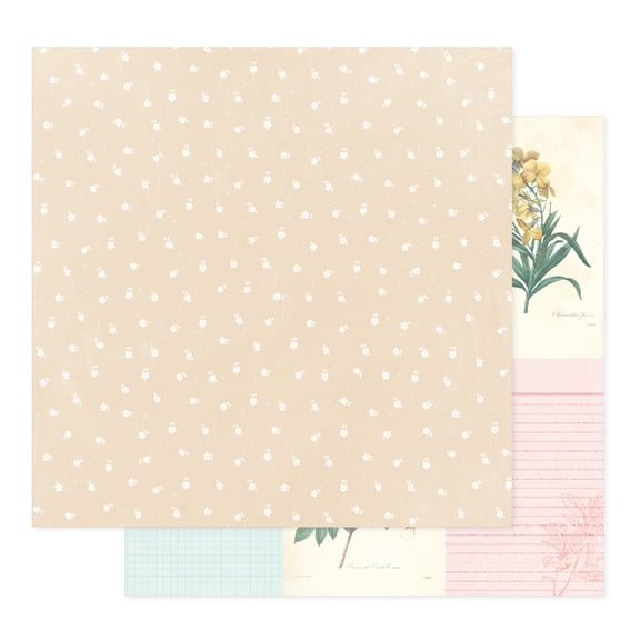 Bea Valint Sketchbook Double-Sided Cardstock 12"X12"-Lovely One