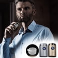 thumbnail image 1 of Afeitadora portátil mini de bolsillo para hombres, afeitadora en seco y húmedo, afeitadora para hombres, afeitadora recargable por USB, fácil de usar con un solo botón, adecuada para el hogar, el, 1 of 9