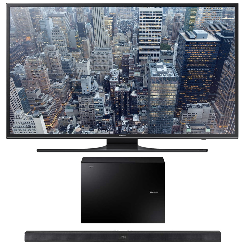 Samsung Un55ju6500 55 Inch 4k Uhd Smart Led Hdtv W Hw J550 Wireless Soundbar Bundle Includes 55 Inch 2160p 3d Smart 4k Uhd Tv And 2 1 Channel 320 Watt Wireless Audio Soundbar Walmart Com