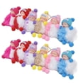 thumbnail image 4 of Fur Ball Car Keyring,12pcs Sleeping Baby Doll Handbag Key Ring Sleeping Baby Keychain Extended Durability, 4 of 7