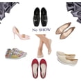 thumbnail image 4 of No Show Socks Women Invisible Low Cut Socks ladies Nylon Footies Thin Non Slip Boat Sneaker Flat liner 4/6 pairs, 4 of 5