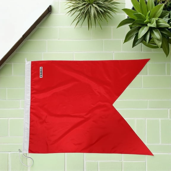FOMIYES Marine Signal Flags Assorted Colors Polyester Nautical Boat Flags for Watercraft Safety and Decoration