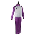 thumbnail image 2 of Uniforme escolar de Anime Shiratorizawa, disfraz de Shirabu Kenjiro, chándal con cremallera completa, ropa deportiva, traje de Halloween, 2 of 5