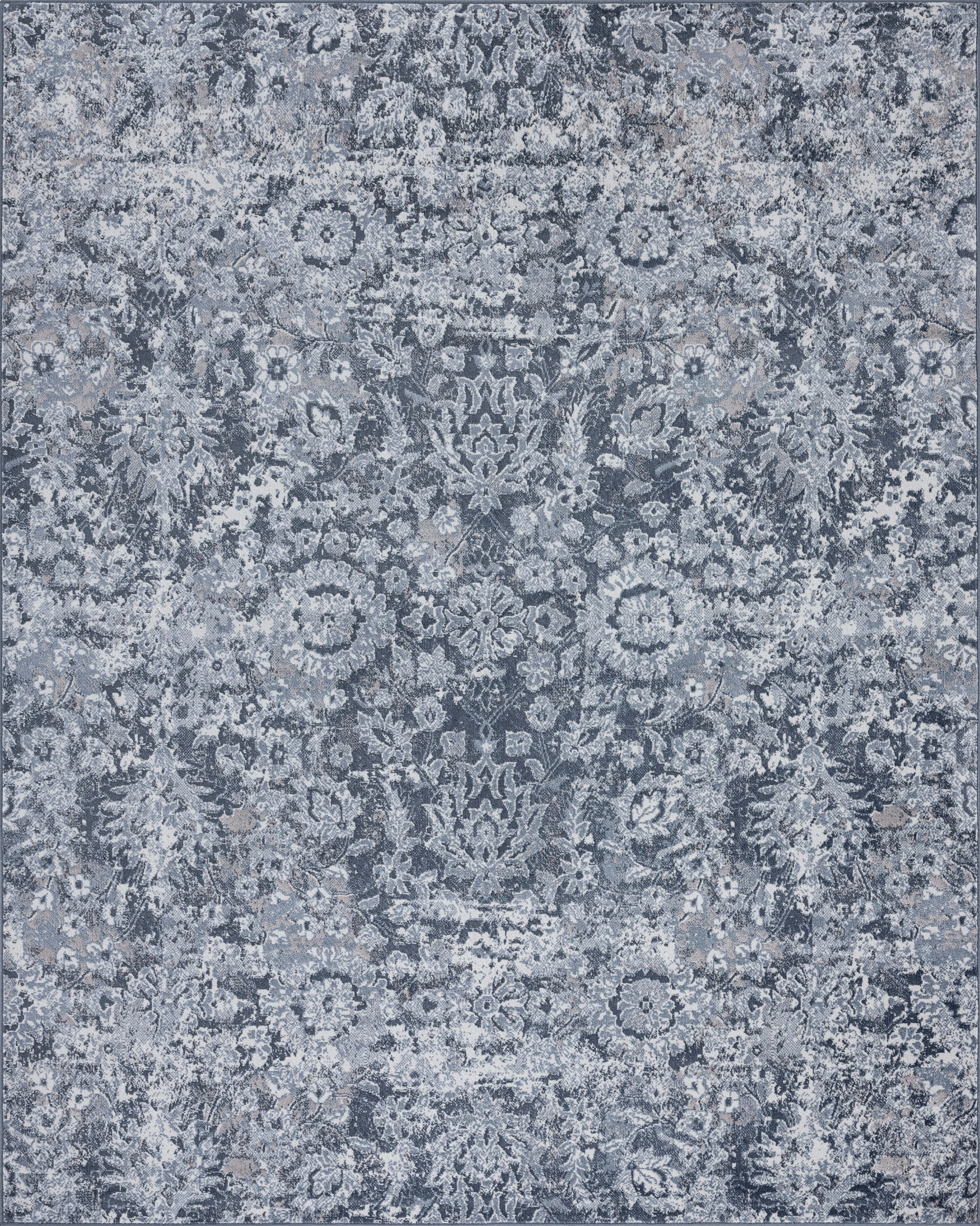 5x7 Modern Blue Area Rugs for Living Room | Bedroom Rug | Dining Room Rug | Indoor Entry or Entryway Rug | Kitchen Rug | Alfombras para Salas 5'3'' x 7'3''