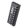thumbnail image 1 of Stereo 8 Channel Audio Mixer Mono/Stereo Switching Audio Mixer with Level Indicator Light 6.35mm TRS/TS Input Metal Iron Shell Type-C Audio Processor Mixer Independent Volume, 1 of 7