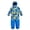 Blue, variant on Kuleyang Fully Waterproof Kids Snowsuit with Sealed Seams, One-Piece Ski Suit Windproof Winter Overalls for Boys Girls, Rain Snow Snowsuit for Skiing Snowboarding