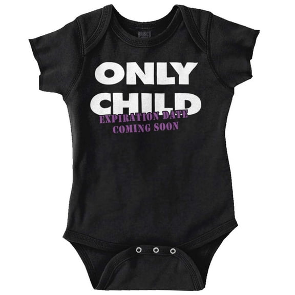 Funny New Baby Sibling Announcement Romper Boys or Girls Infant Baby Brisco Brands 12M