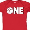 thumbnail image 4 of Inktastic One Baseball First Birthday Boys or Girls Baby Bodysuit, 4 of 5