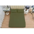 thumbnail image 4 of 6 Piece Bamboo Sheets Set-Silky-Stronger Than Cotton Cool Sheets-Wrinkle Free-Deep Pockets 16"-Extremely Soft Bamboo Rayon Sheets-Calking,Sage Green, 4 of 5