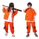 thumbnail image 3 of Qarigey Hiphop Boys Shirt Otoño Primavera Tops Viajar Senderismo Baile Rendimiento Ropa Streetwear Partywear Ropa conjuntos de ropa Pantalón 140cm, 3 of 6