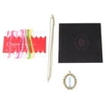 thumbnail image 3 of 3 Pack Embroidery Practice Accessories Kit DIY Necklace Pendant Material Cross Stitch Cloth Thread Accessories with Embroidery Base, 3 of 6