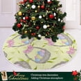 thumbnail image 6 of FMSHPON Flower Basket Egg Xmas Christmas Tree Skirt Stand Mat for Holiday Party Decoration Indoor Outdoor 48 inches, 6 of 6