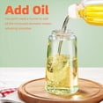 thumbnail image 2 of Botella Dispensadora Aceite 16 Onzas para Cocina, Dispensador Aceite Oliva y Pulverizador Aceite - Botella Aceite Oliva 470 Ml - Pulverizador Aceite Verde, 2 of 5
