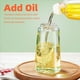 thumbnail image 2 of Botella Dispensadora Aceite 16 Onzas para Cocina, Dispensador Aceite Oliva y Pulverizador Aceite - Botella Aceite Oliva 470 Ml - Pulverizador Aceite Verde, 2 of 5