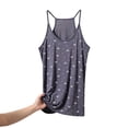 thumbnail image 2 of QSXADF Womens Sleeveless Pajama Top Summer Sleep Shirt Graphic Bow Modals Loose Camisole Women Summer Home Sleepwear Ladies Loungewear, 2 of 5