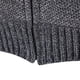thumbnail image 2 of Gibobby Sueter Cardigan Casual Cárdigan familiar de manga larga, suéter de punto con parte delantera abierta, chamarra cálido(Gris oscuro,XG), 2 of 5