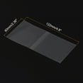 thumbnail image 3 of Unique Bargains Bandes de Rétraction Perforées en PVC 122x60mm 2.95 à 2.99 Po Dia Transparentes Lot de 400, 3 of 5