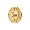 thumbnail image 3 of Deltana BBRR213CR003 Bell Button, Round with Rope in PVD Polished Brass, 3 of 3