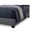 thumbnail image 3 of Atlin Designs Upholstered Queen Tufted Panel Bed in Gray, 3 of 4