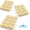 36 Pack, variant on XIMEI 36-Pack 2" Floating Candle, 200 Hour Water Activated Warm White Battery Powered Flameless LED, for Centerpieces/Bathtub/Fountain/Pool