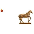thumbnail image 1 of Escultura de escritorio,Estatua de la Cuenca del Tesoro,regalo de cumpleaños de Feng Shui,Adorno artesanal de mesa para decoración del hogar,Estatuas de caballos,Estatuas de caballos Figura, 1 of 8