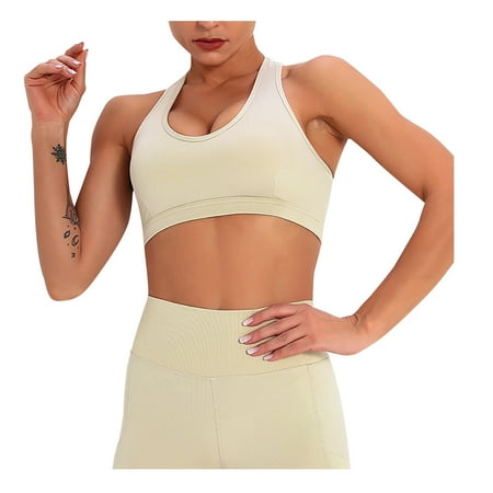 

Fashion Women s Beauty Back Sports Bra Breathable Solid Color Yoga Vest Amazing Black Nylon Tops Women