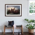 thumbnail image 3 of Art.com Washington Crossing the Delaware Art Print by Emanuel Leutze, Brown Frame Wall Art, 44" x 32", 3 of 5
