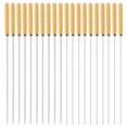 thumbnail image 1 of 1 Ensemble de Brochettes de Barbecue Portables en Acier Inoxydable, Kit de Brochettes de Kebab, 1 of 9