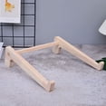 thumbnail image 4 of SOPOTUTU Support d'Ordinateur Portable en Bois pour la Rentrée Scolaire, Usage Domestique, Matériau en Bois Réutilisable Naturel Kaki, Réduit la Fatigue du Cou, 7.8 Pouces, 4 of 8