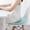 Blue, variant on HOARBOEG Round Futon Foam Japanese Floor Cushion - Ice Silk Knitted Cover, Thick Sponge Padding for Living Room, Bedroom & Outdoor Use, Washable & Durable Seat Pad