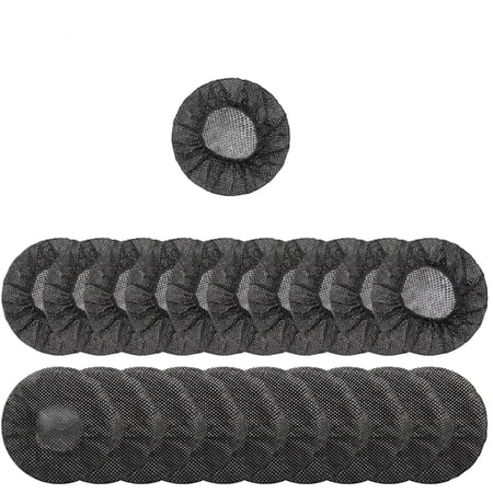 Disposable Headphone Covers 100 Pack, Non-Woven Stretchable Ear Pad Covers for Fitness and Aviation, Hygienic Headset Shield for Personal Use